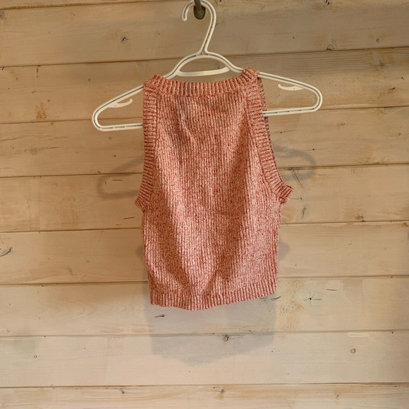 & Other Stories | Red Knit Tank Top - Picture 5 of 5